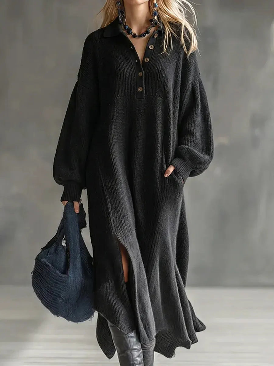 CLEARANCE SALE🔥 Women's Comfortable Cashmere Sweater Dress