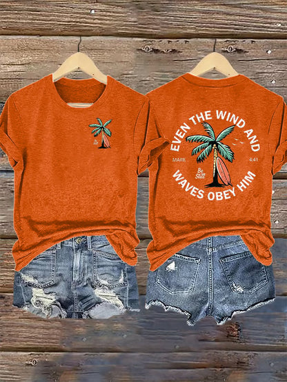 Women's Casual Faith Short-Sleeved T-Shirt