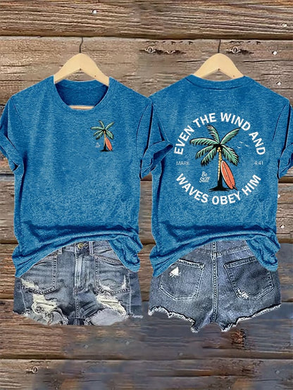 Women's Casual Faith Short-Sleeved T-Shirt