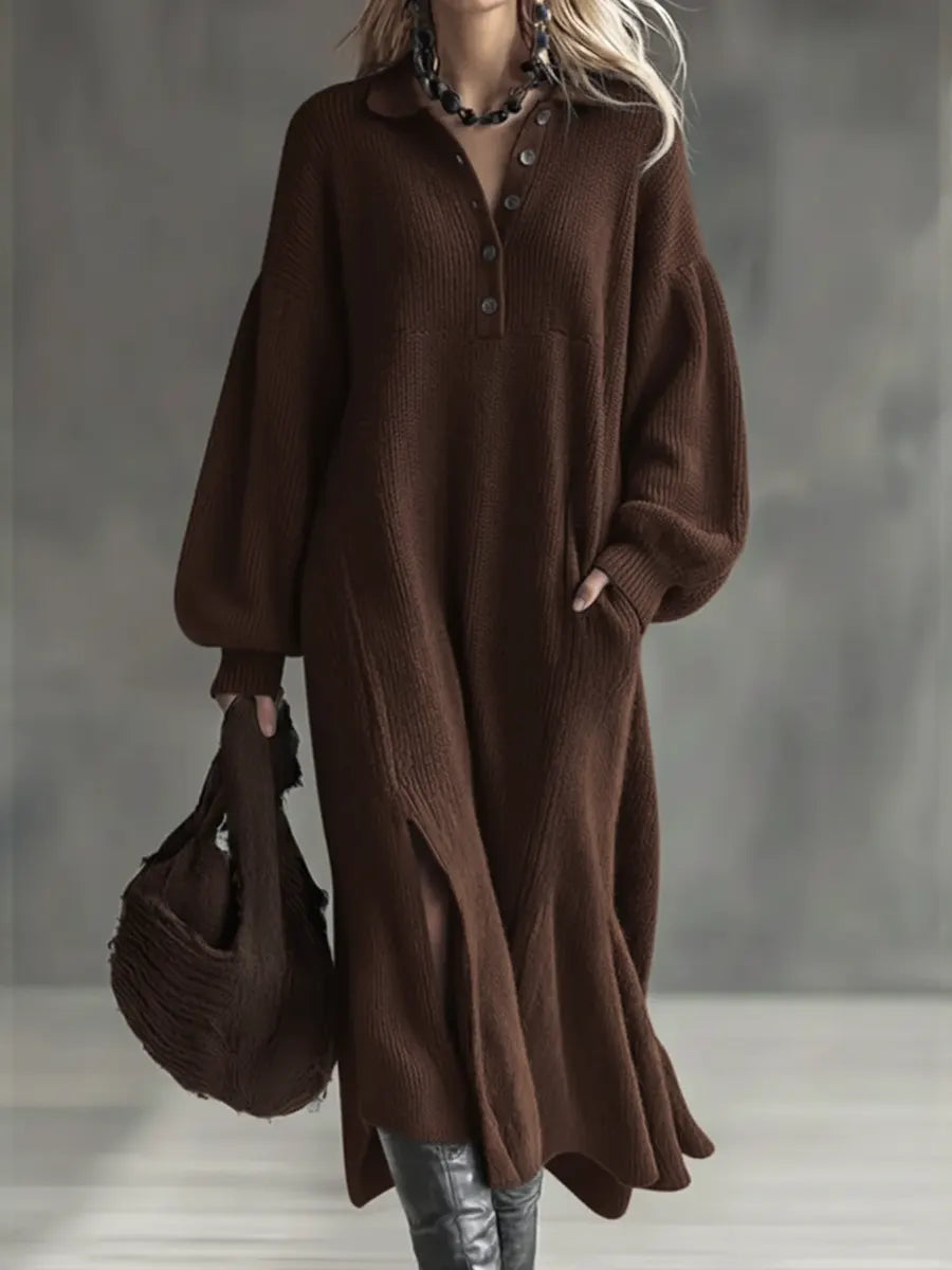 CLEARANCE SALE🔥 Women's Comfortable Cashmere Sweater Dress
