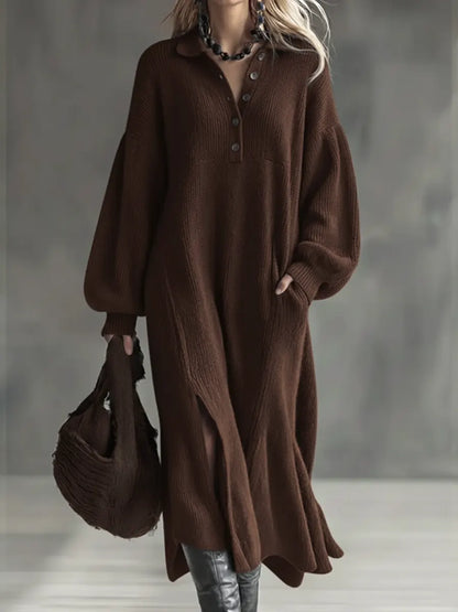CLEARANCE SALE🔥 Women's Comfortable Cashmere Sweater Dress
