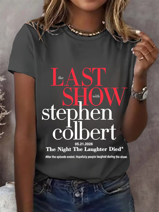 🔥Buy 3 Get 15% Off🔥Women's Retro Last Show Print T-Shirt