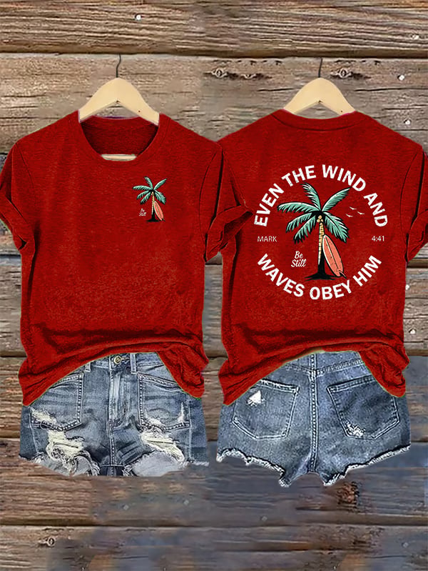 Women's Casual Faith Short-Sleeved T-Shirt