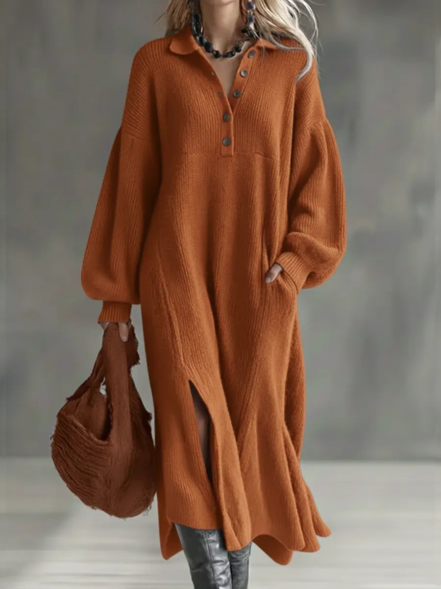 CLEARANCE SALE🔥 Women's Comfortable Cashmere Sweater Dress