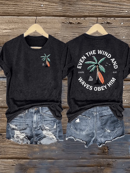 Women's Casual Faith Short-Sleeved T-Shirt
